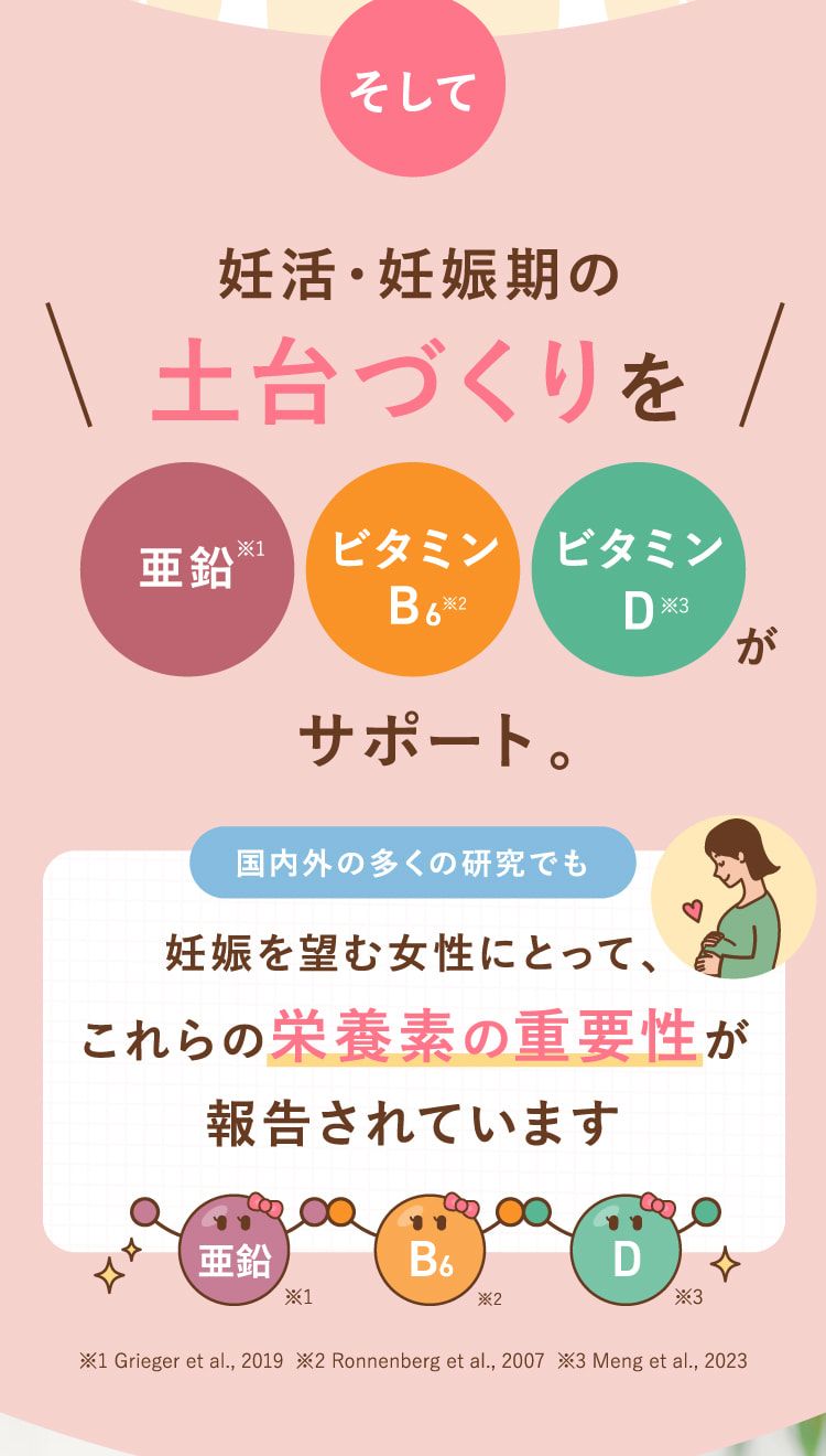 妊活・妊娠期の土台づくりをサポート