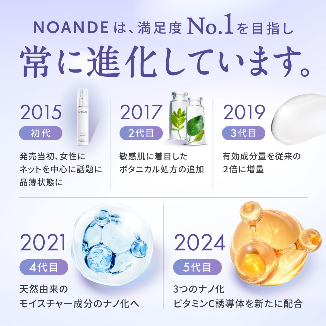 ワキガ・制汗対策！ノアンデのアドバンスド トランスパ 医薬部外品