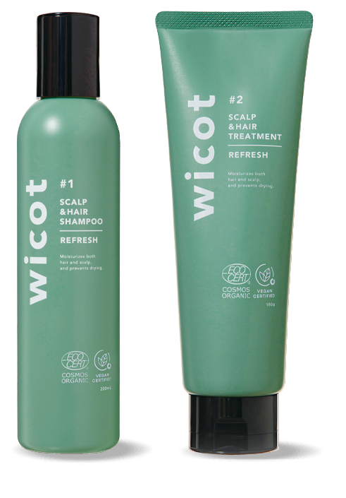 wicotスカルプ&ヘアシャンプー/トリートメント(REFRESH)セット