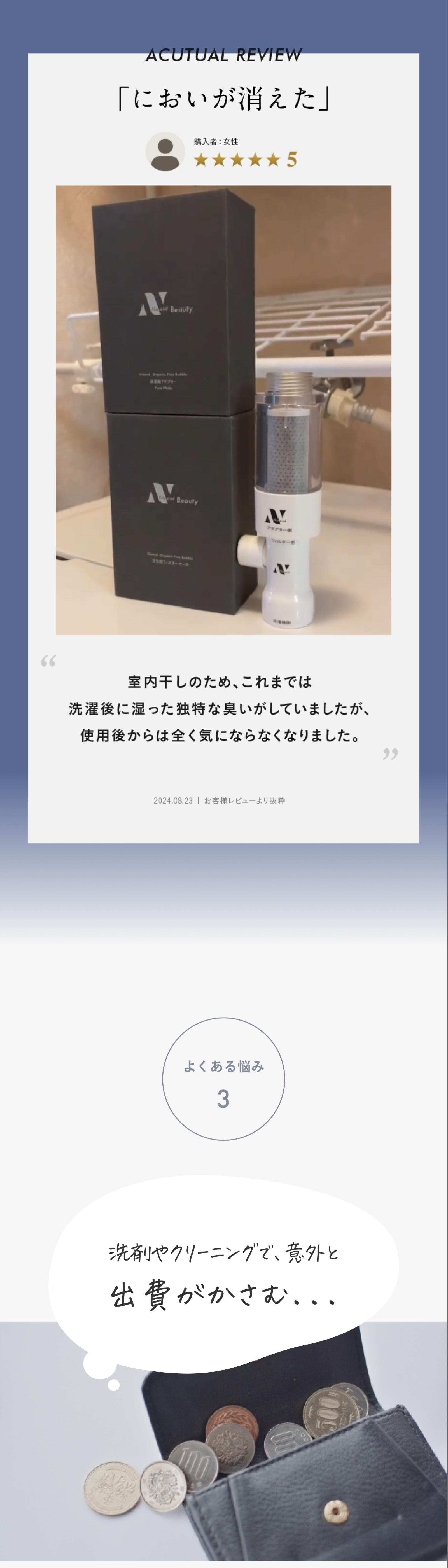 洗濯機アダプター