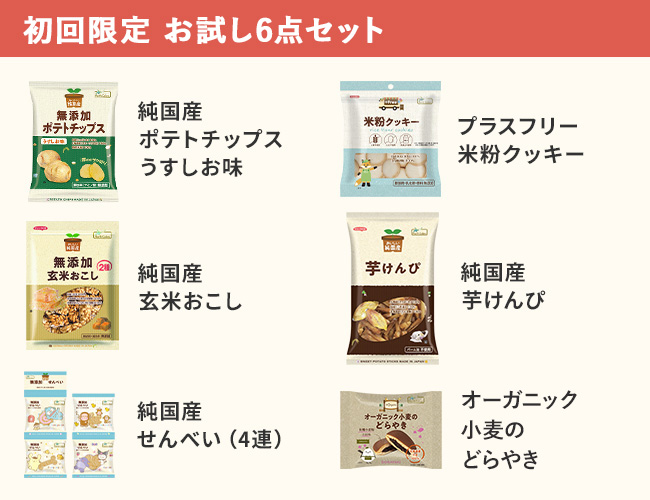 【初回限定】ノースカラーズ 6点お試しセット