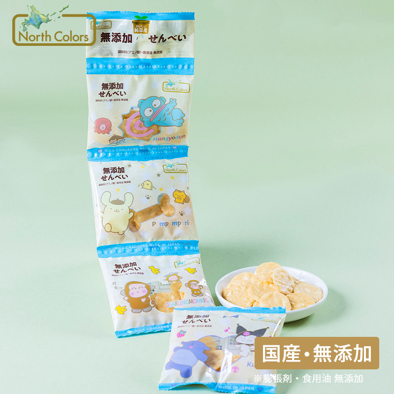 無添加 せんべい（4連） 6個または12個セット: 6個 (2,400円)