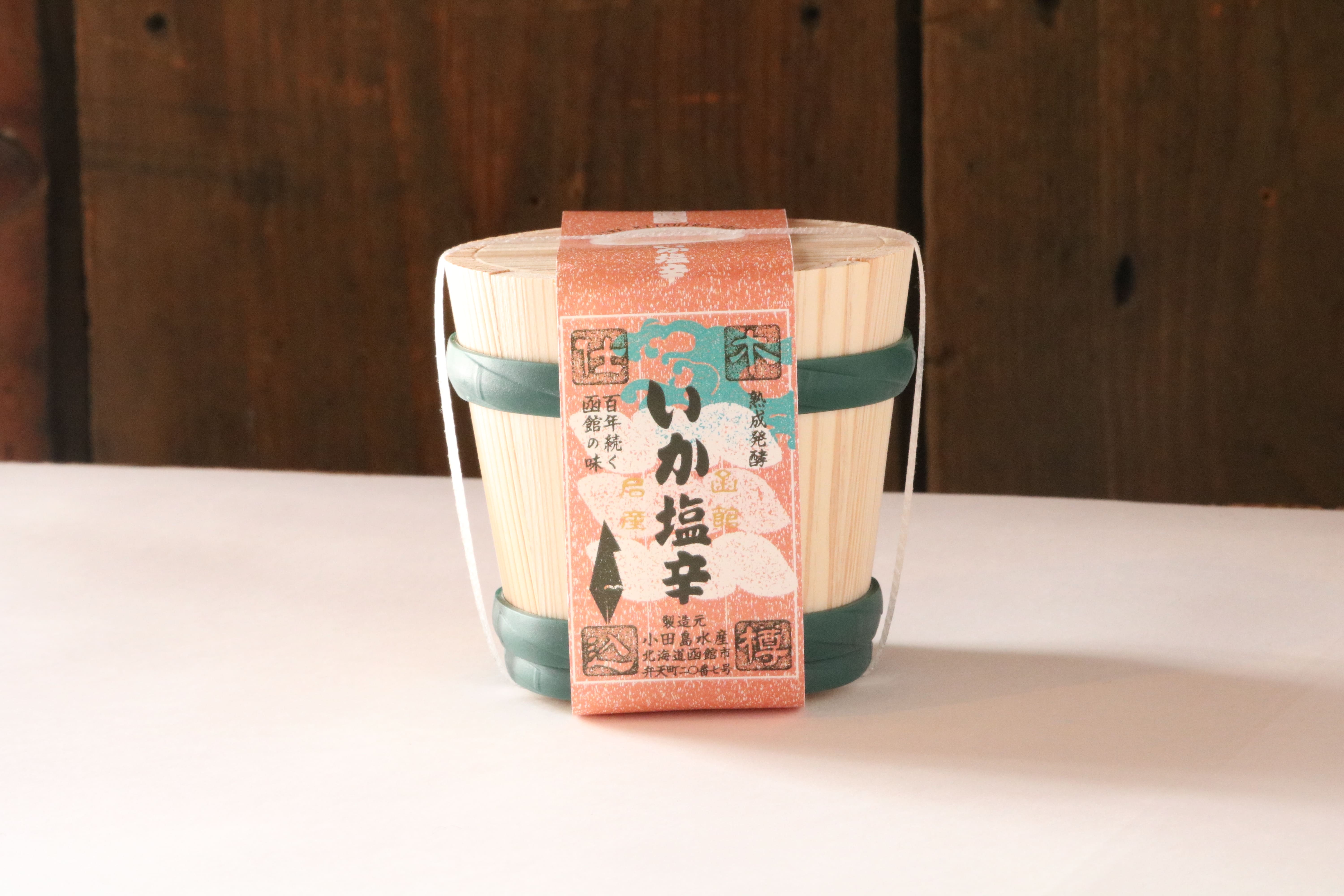 木樽仕込いか塩辛【ミニ樽入】