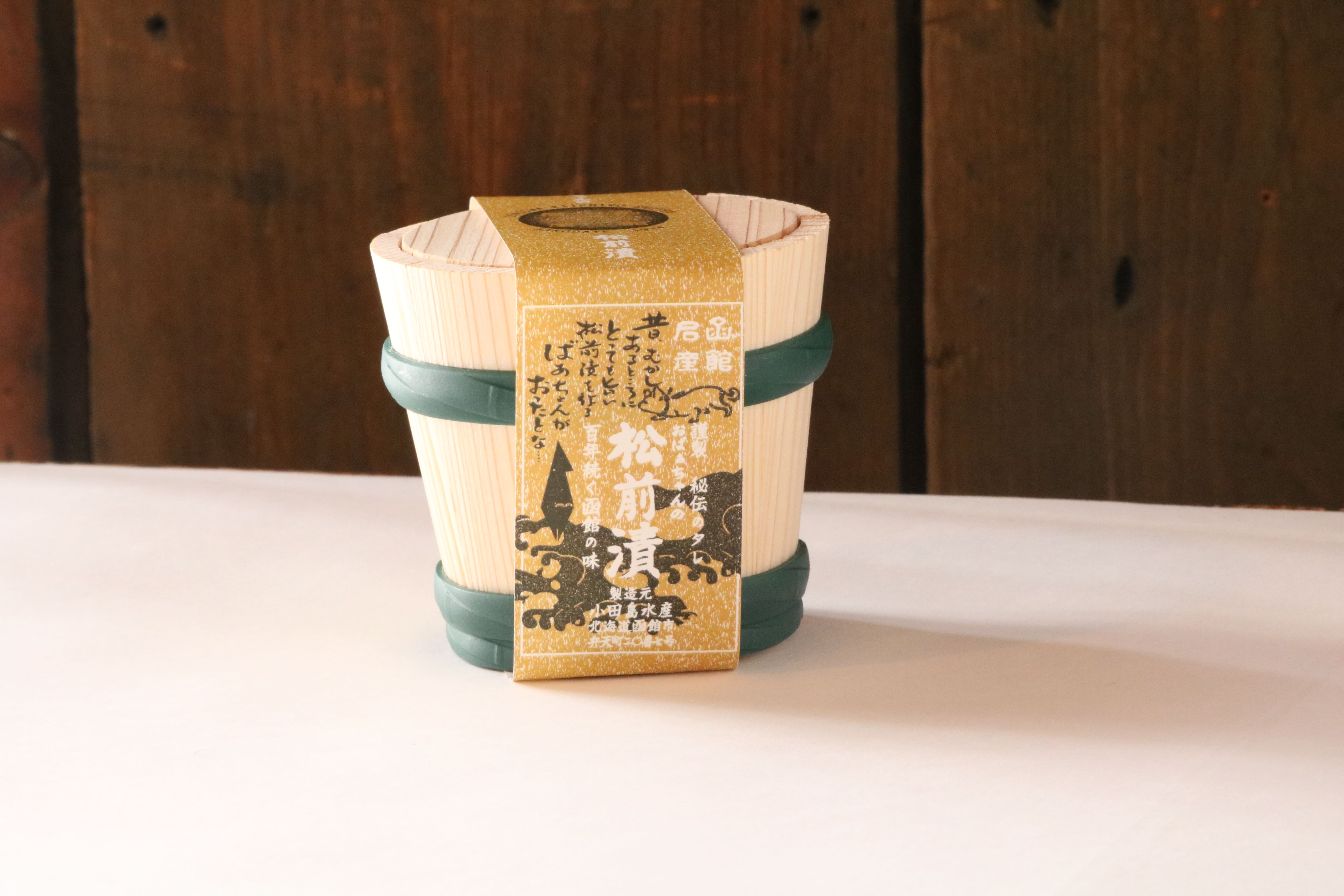 おばあちゃんの松前漬 【ミニ樽入】