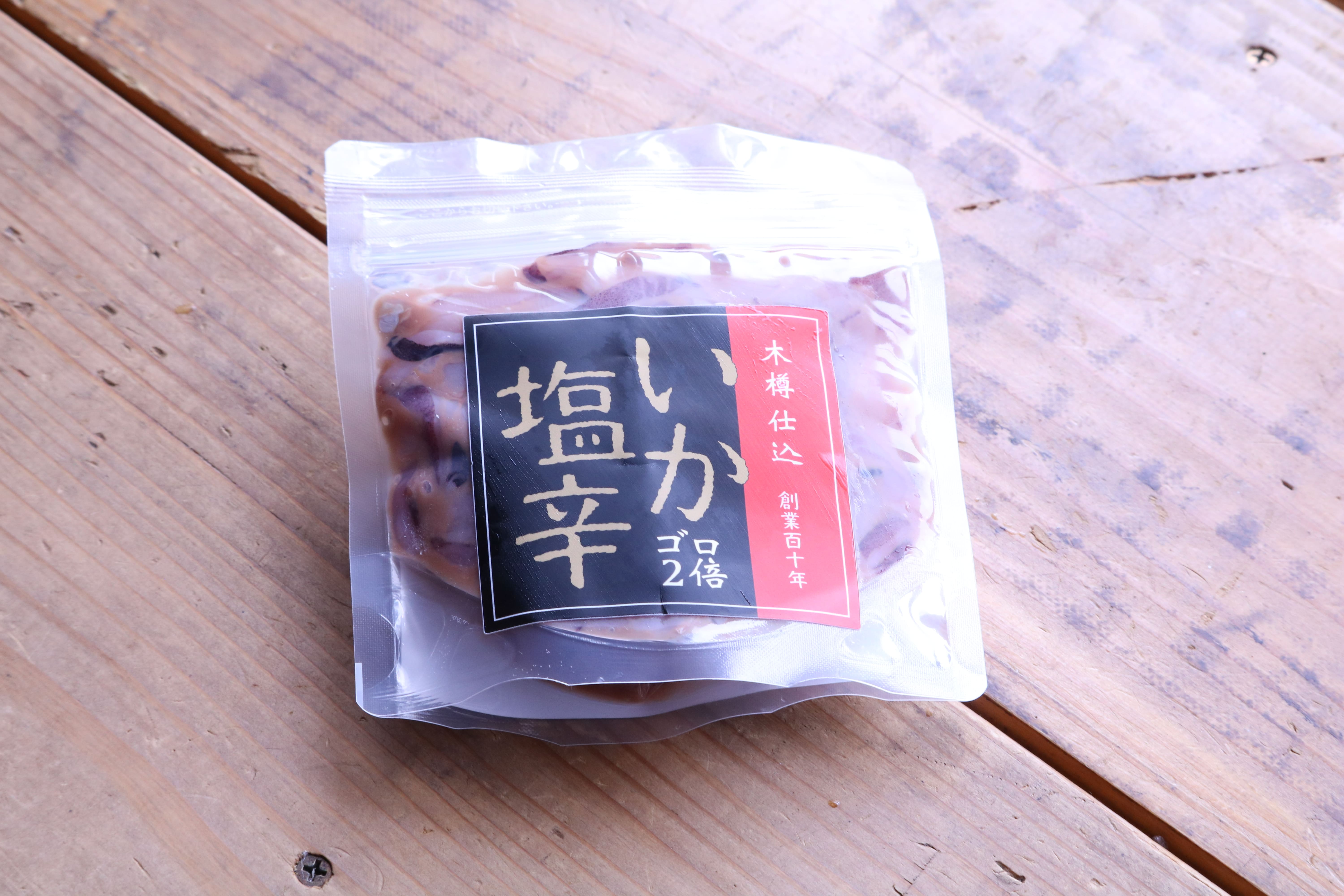 ゴロ2倍木樽いか塩辛 90g