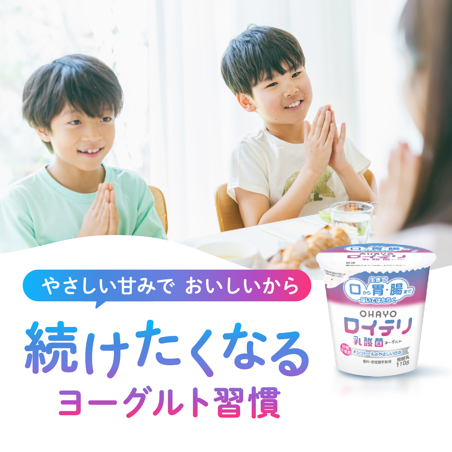 ロイテリ乳酸菌ヨーグルト