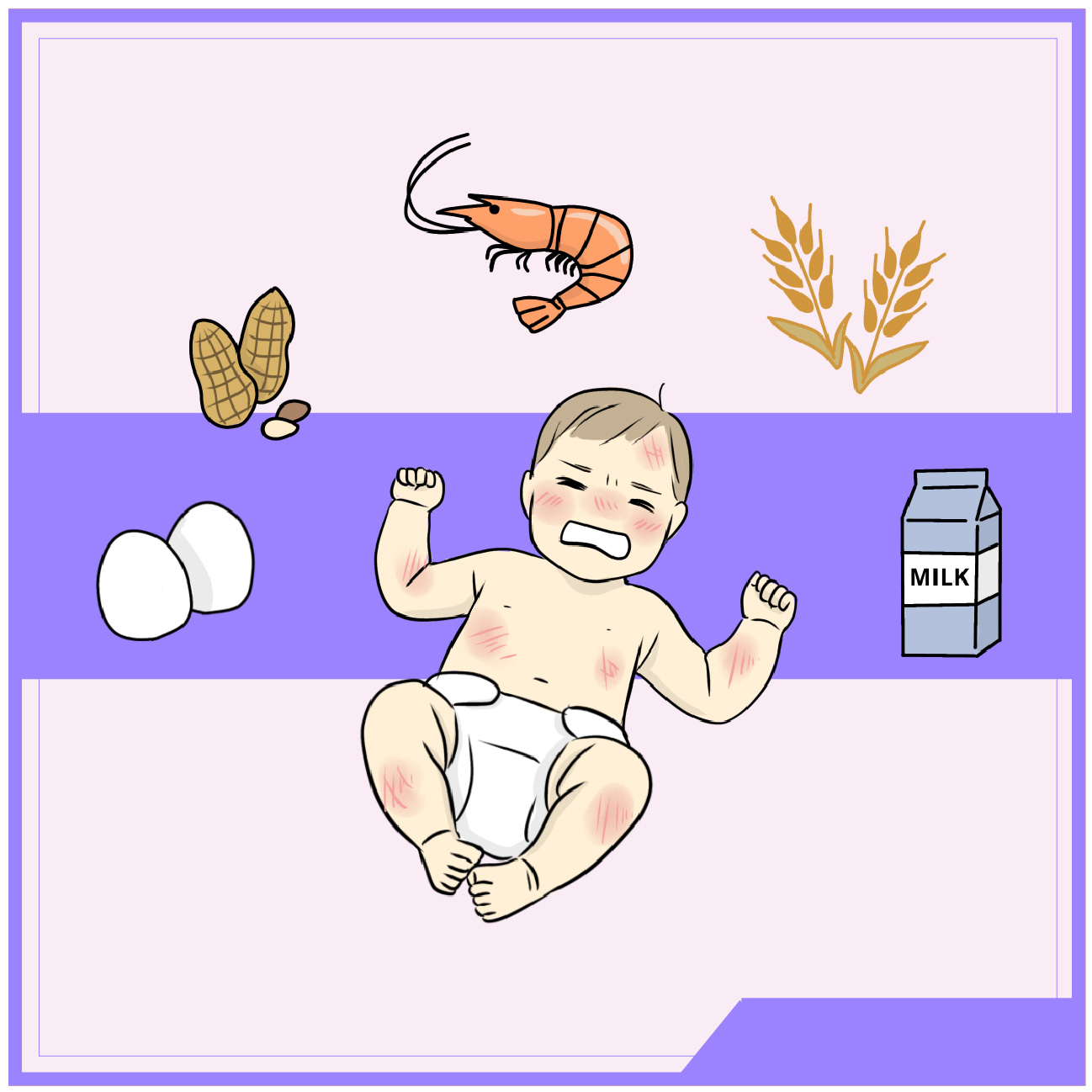 肌のバリア機能が低下すると、食物アレルギーが起こりやすくなる！？
