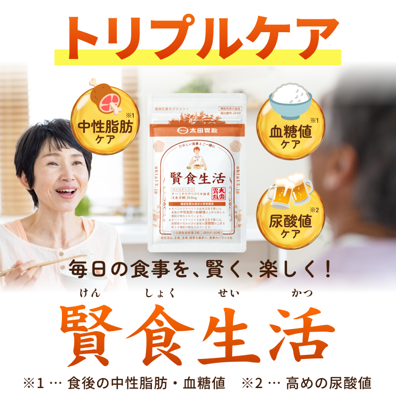 賢食生活　30日分（60粒）