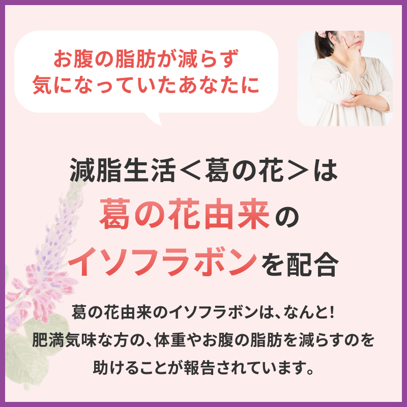 減脂生活＜葛の花＞　30日分（60粒）