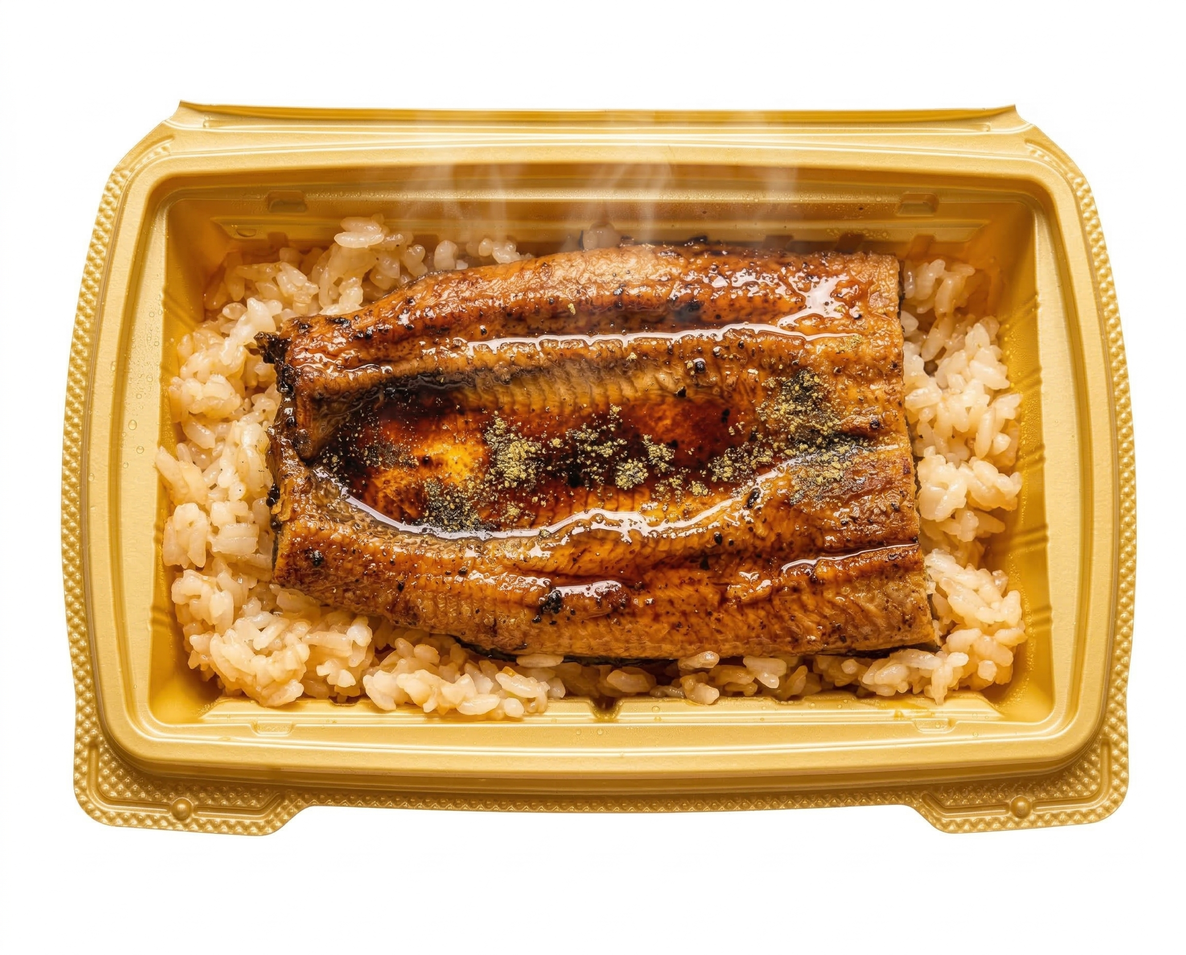 浜名湖産炭火焼き鰻重 　特製たれご飯