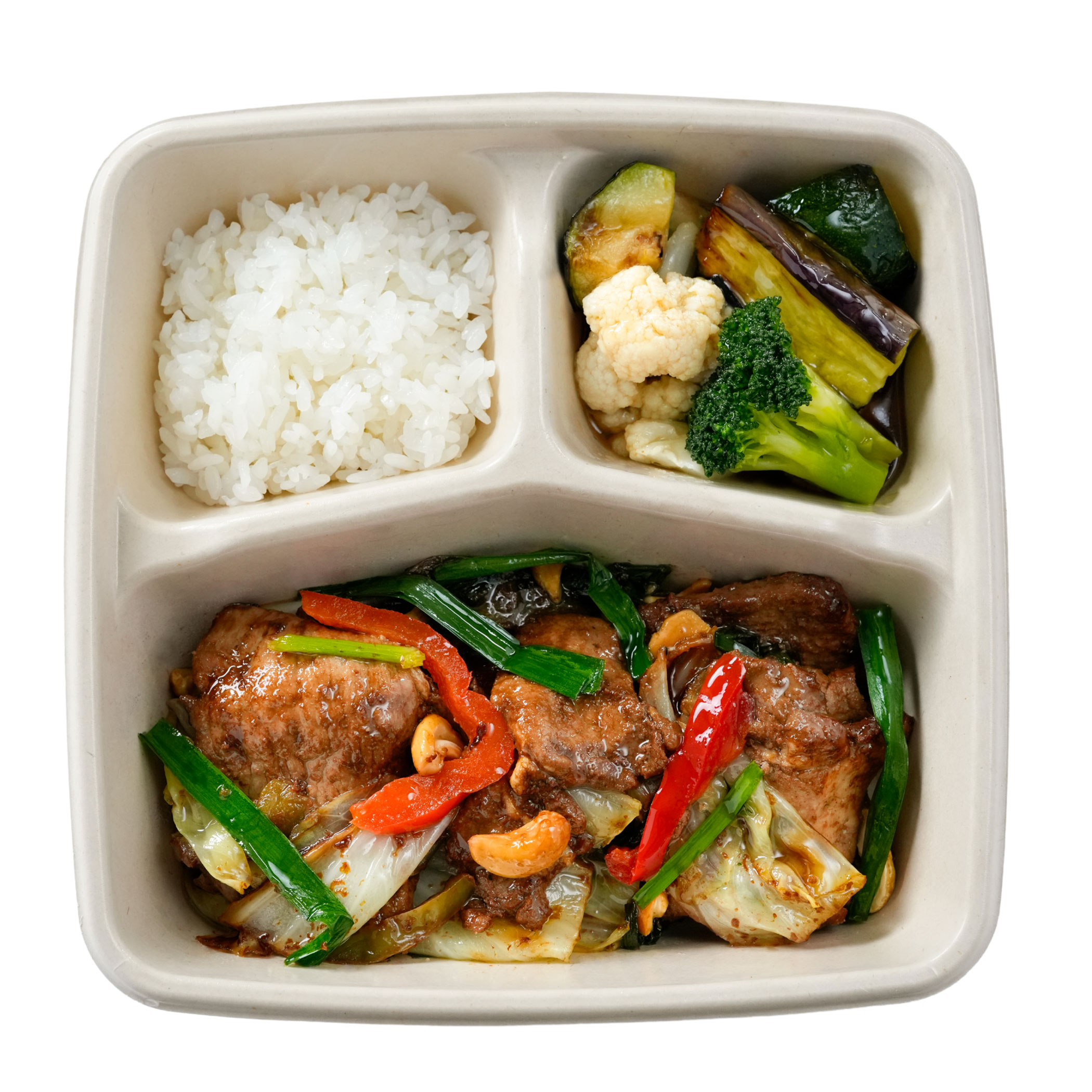 三元豚とキャベツの香ばし味噌炒め弁当