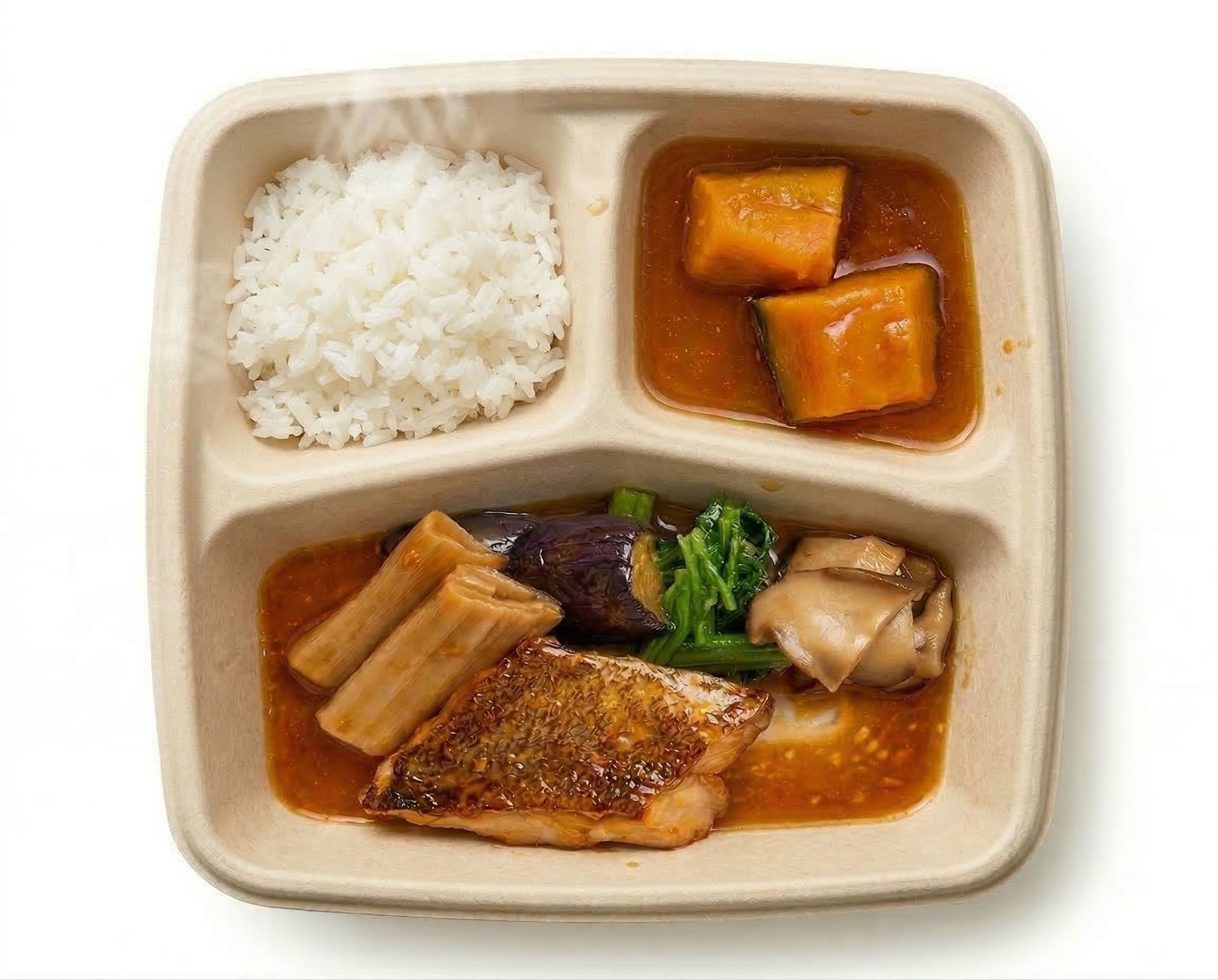 銀だらの旨み煮付け弁当