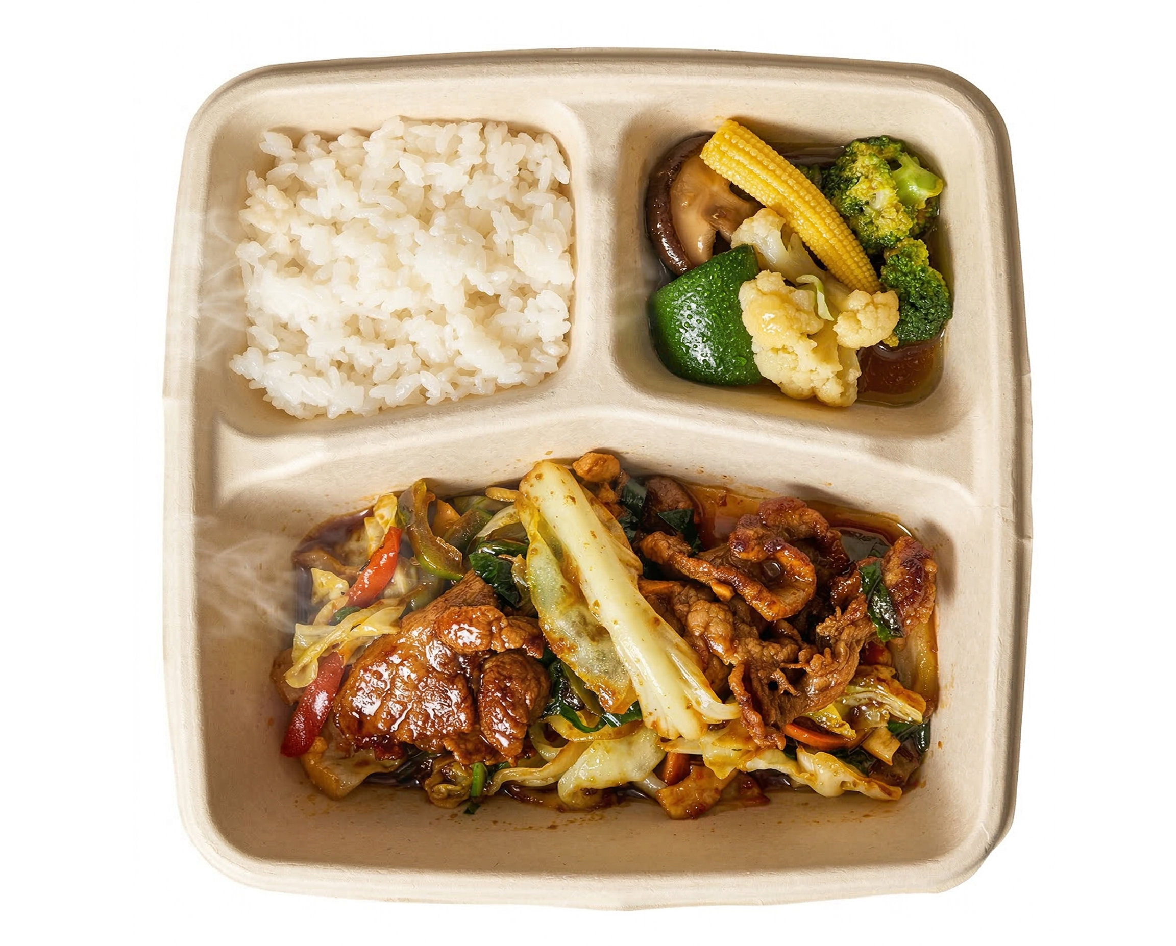 三元豚とキャベツの香ばし味噌炒め弁当