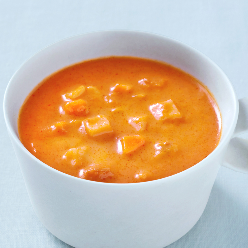 完熟トマトのクラムチャウダー