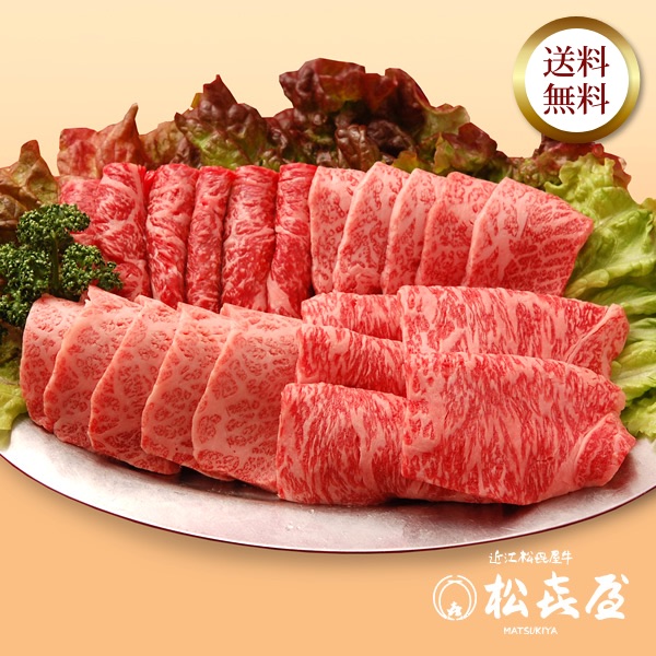 <バーベキューセット> 近江牛肉 6人用美食プラン 600g