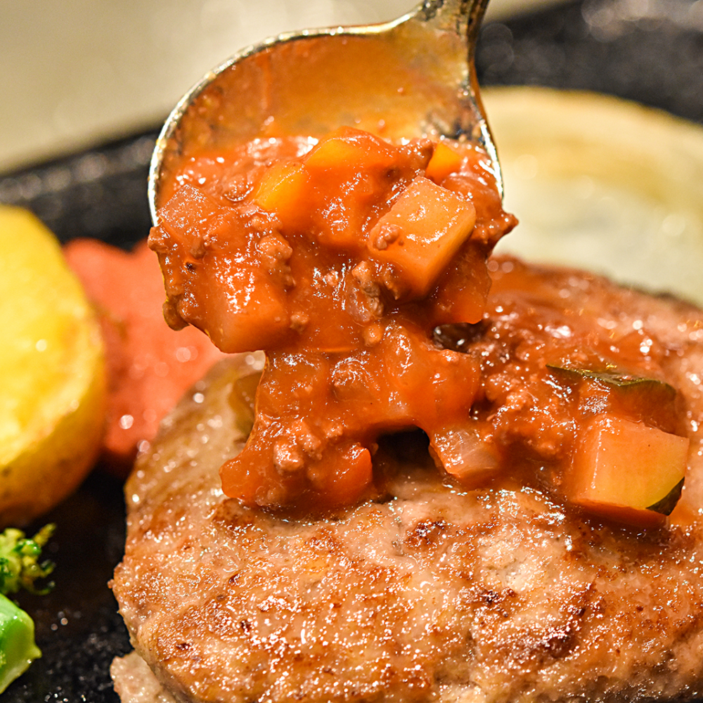 近江牛 ハンバーグステーキ(2食入り) 特製ミートソース