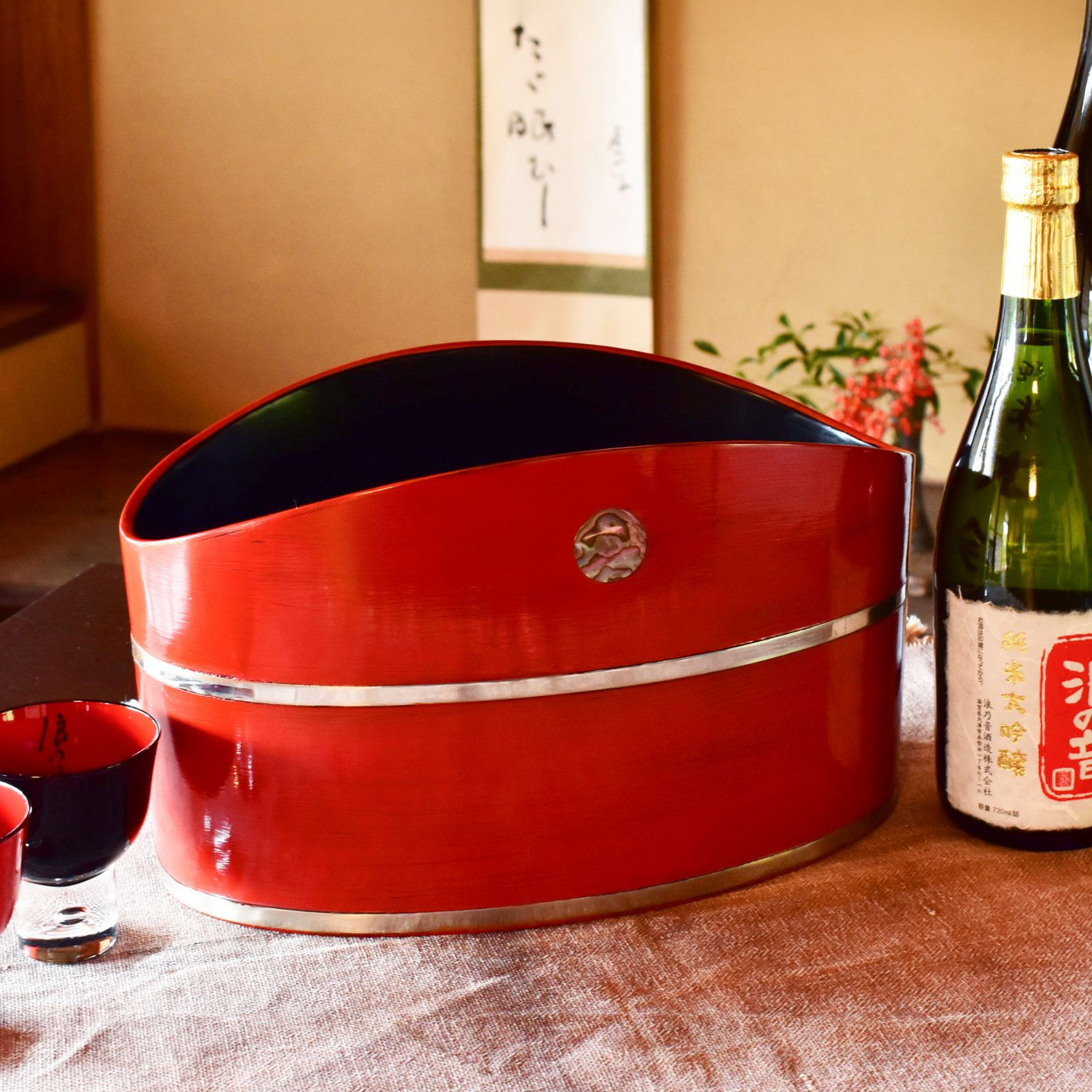 根来塗シャンパンクーラー