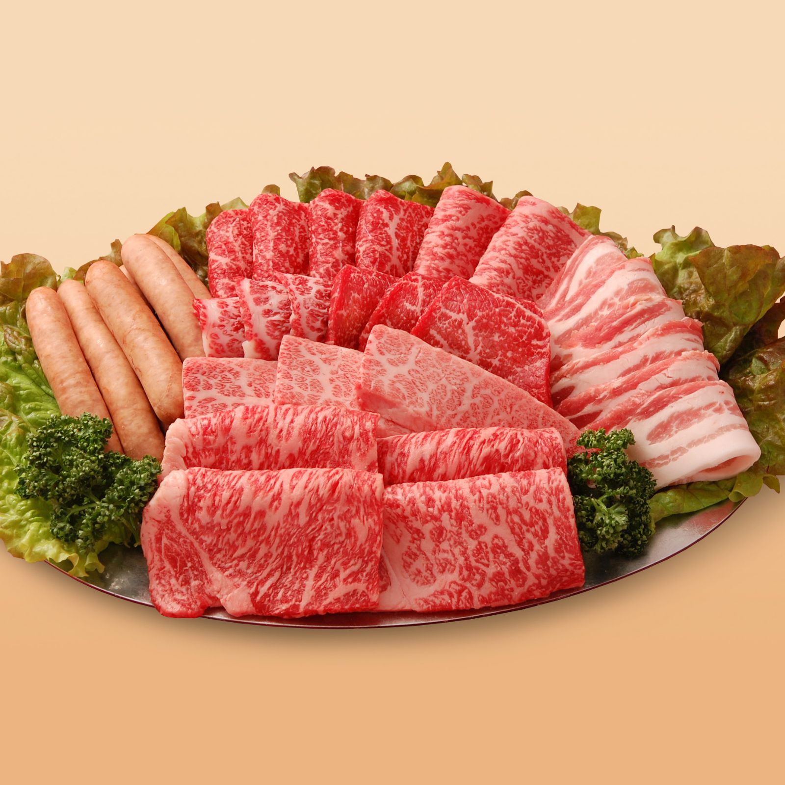 <バーベキューセット> 近江牛 6人用プラン 850g