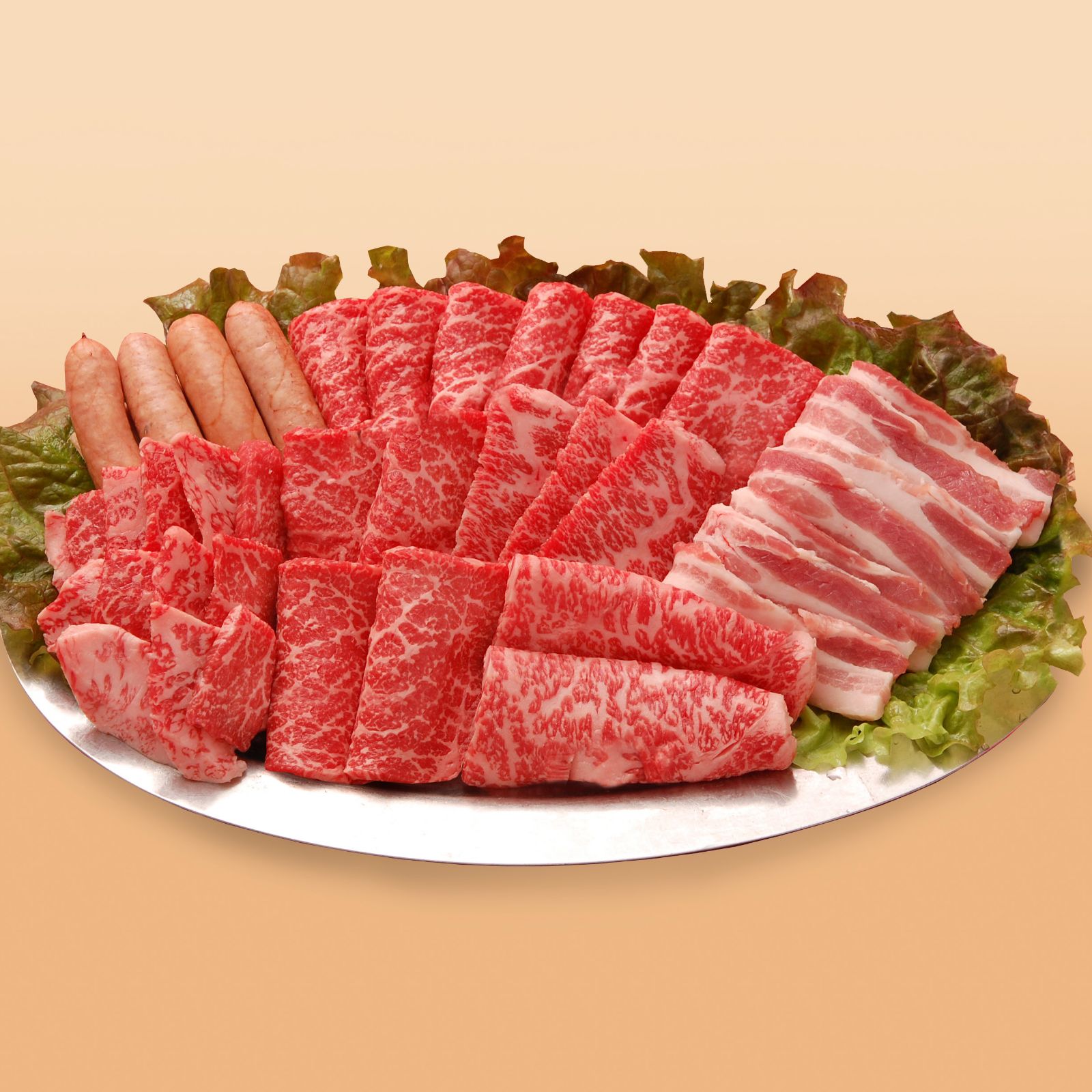 <バーベキューセット> 近江牛 4人用ボリュームプラン 850g