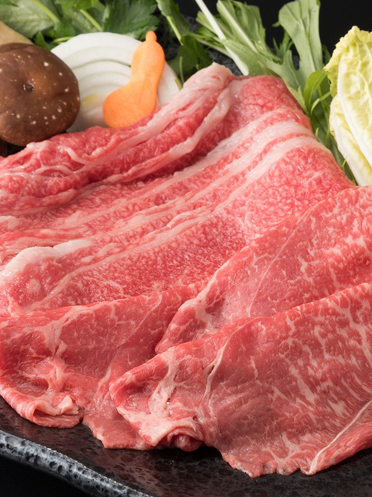 特上ランクの近江牛 すき焼き肉