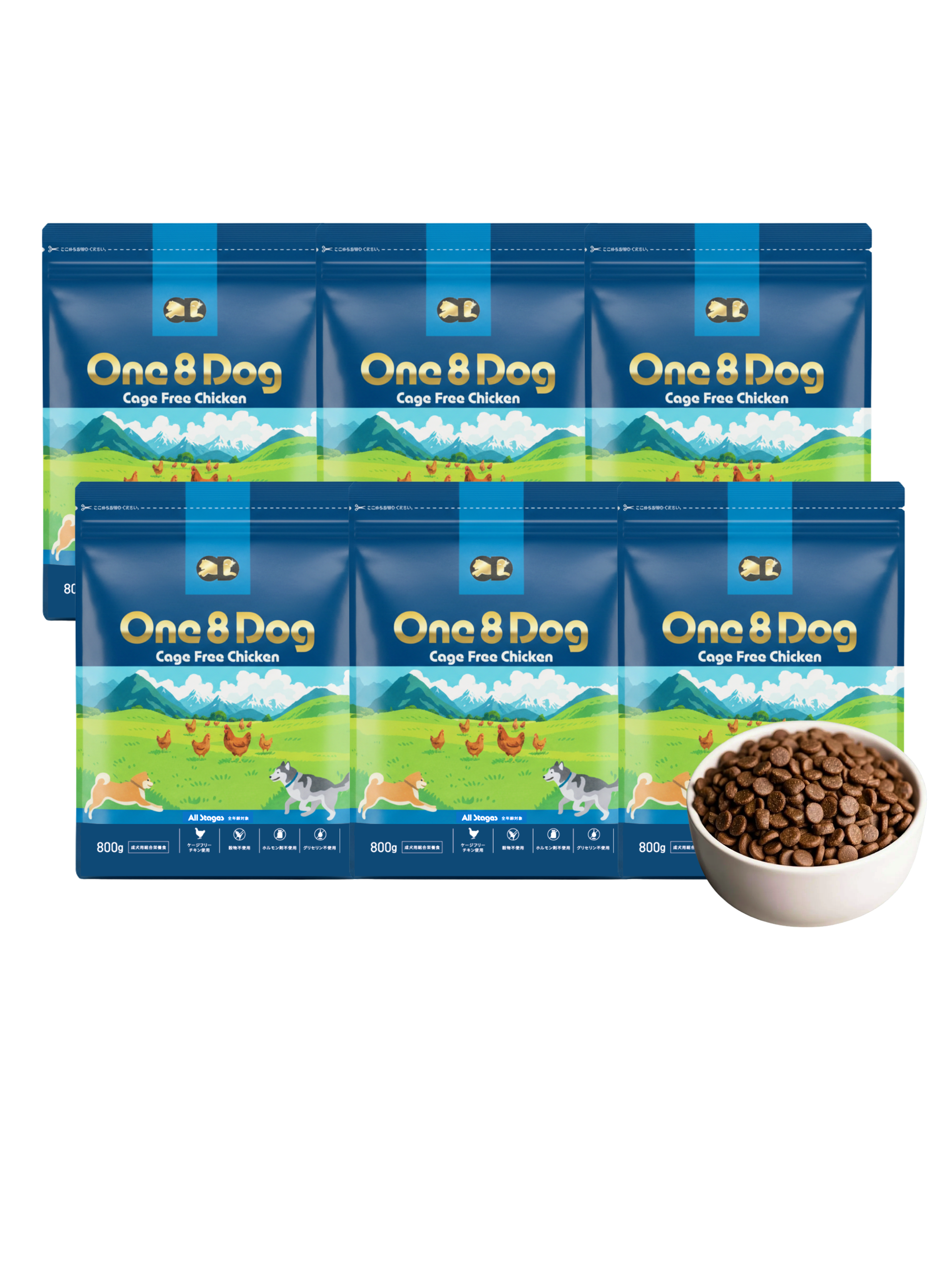 【定期】One8Dog６袋