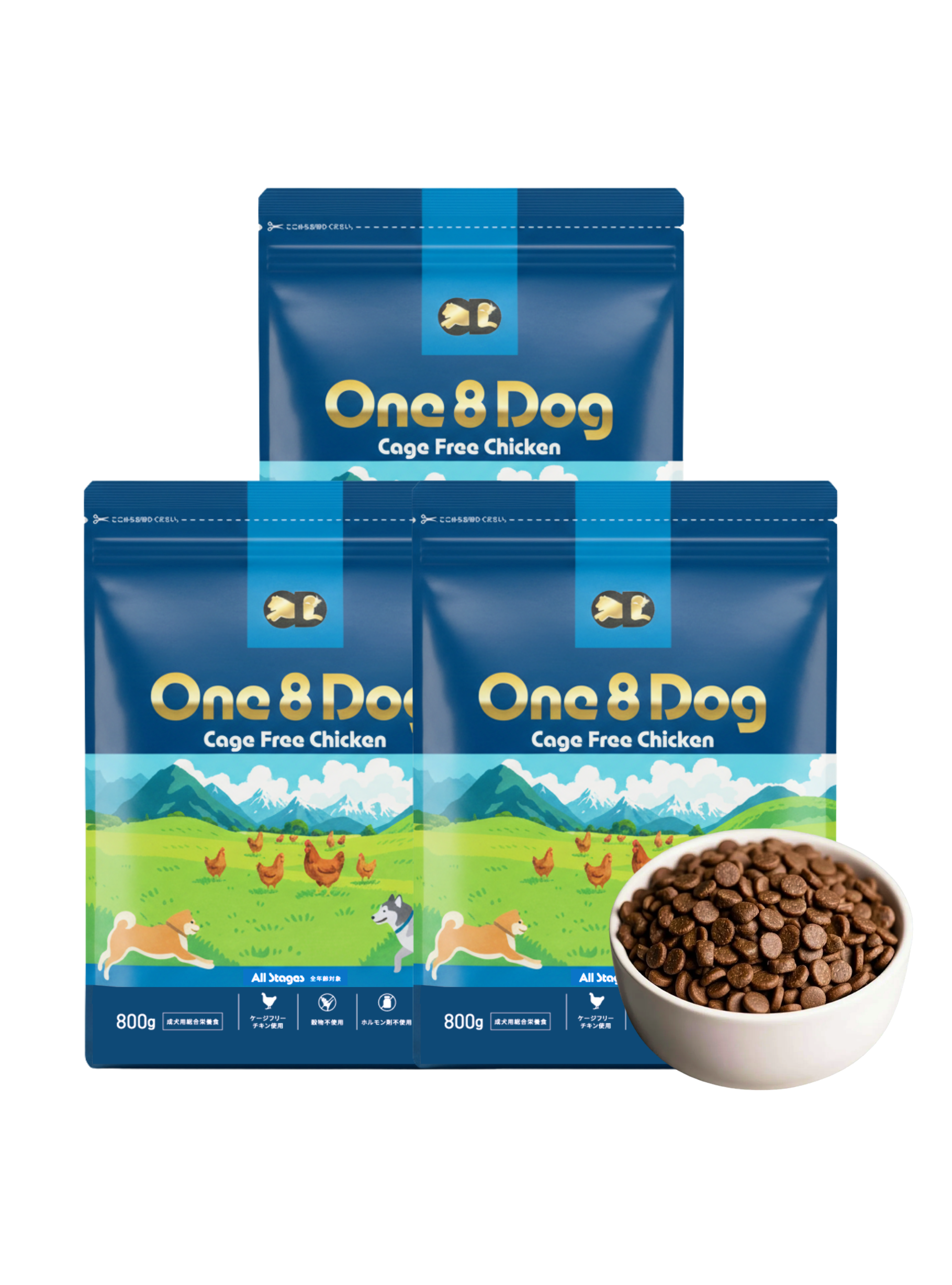 【定期】One8Dog３袋