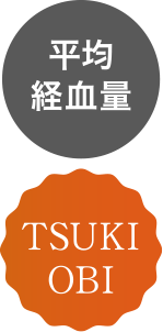 平均経血量 TSUKIOBI