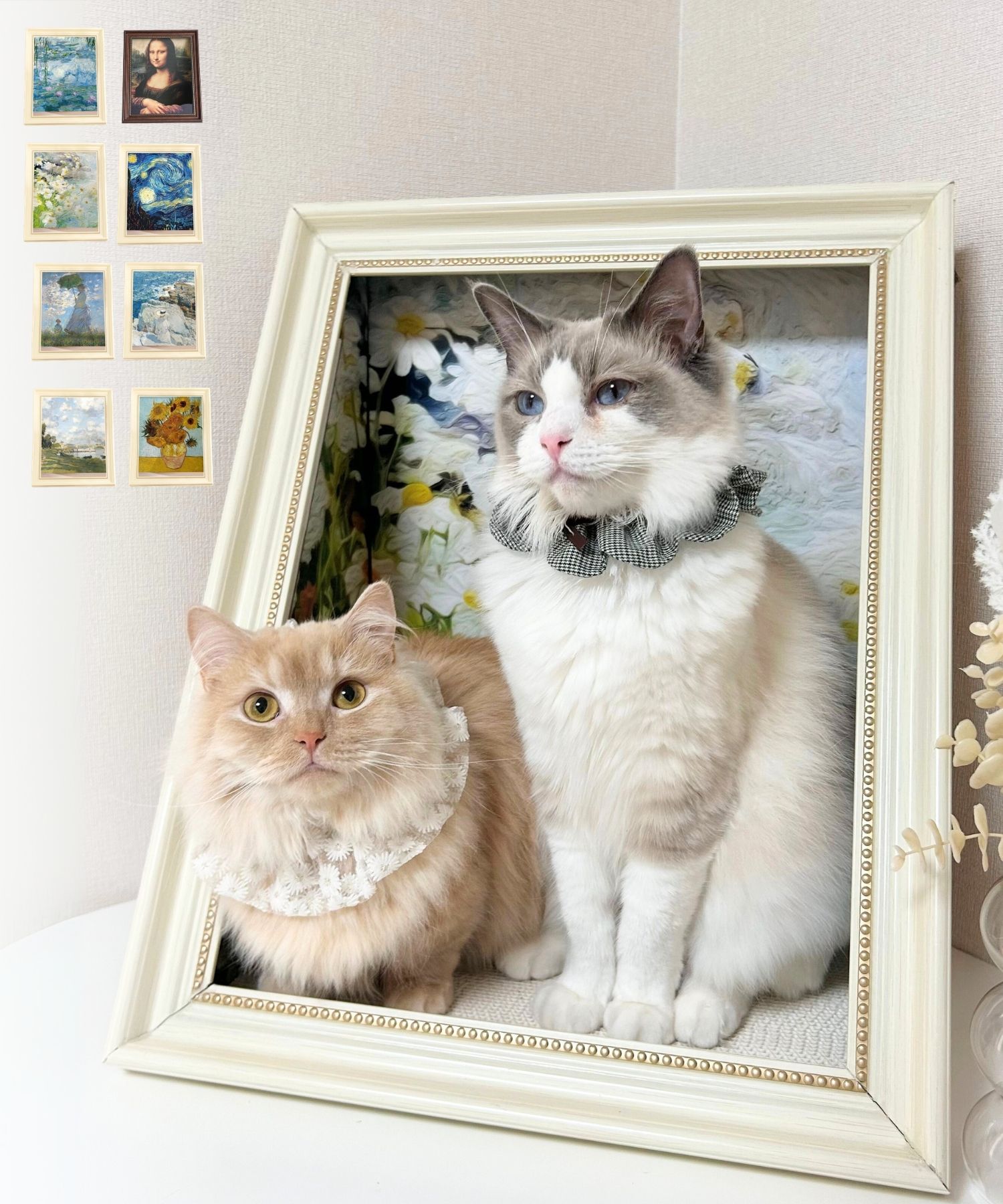 【限定価格】名画ハウス 爪とぎ 5WAY 額縁 猫 犬