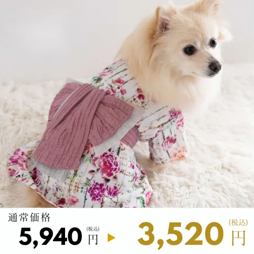 ペット浴衣