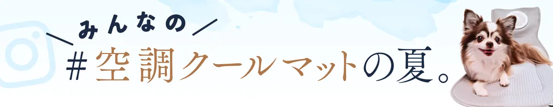 みんなの、#空調クールマットの夏。