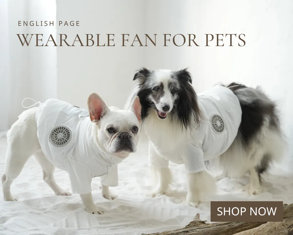 WEARABLE FAN FOR PETS
