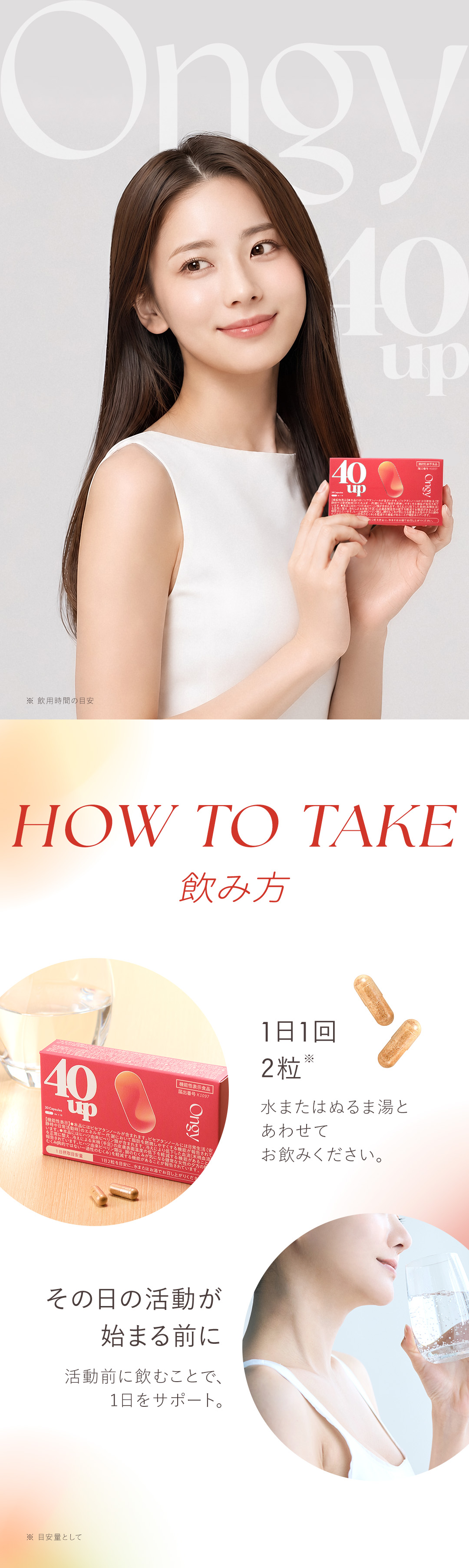 HOW TO TAKE
