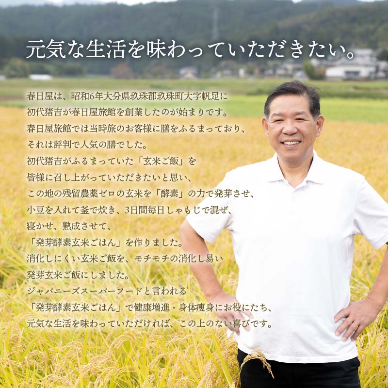 発芽酵素玄米炊飯セット3合(450g）   袋数: 1袋