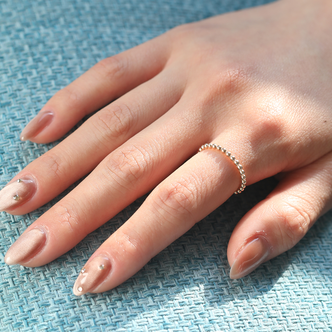 K10 YG デザイン リング  R-51