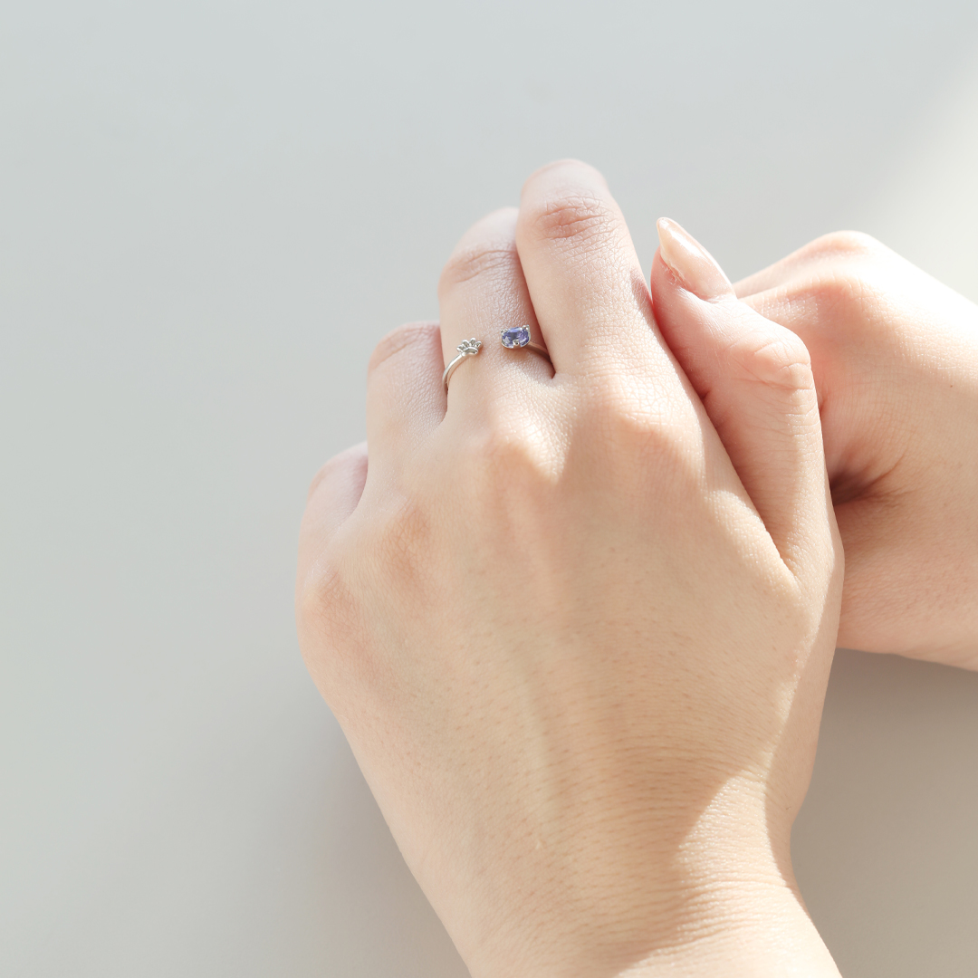 K10 WG タンザナイト リング  R-53