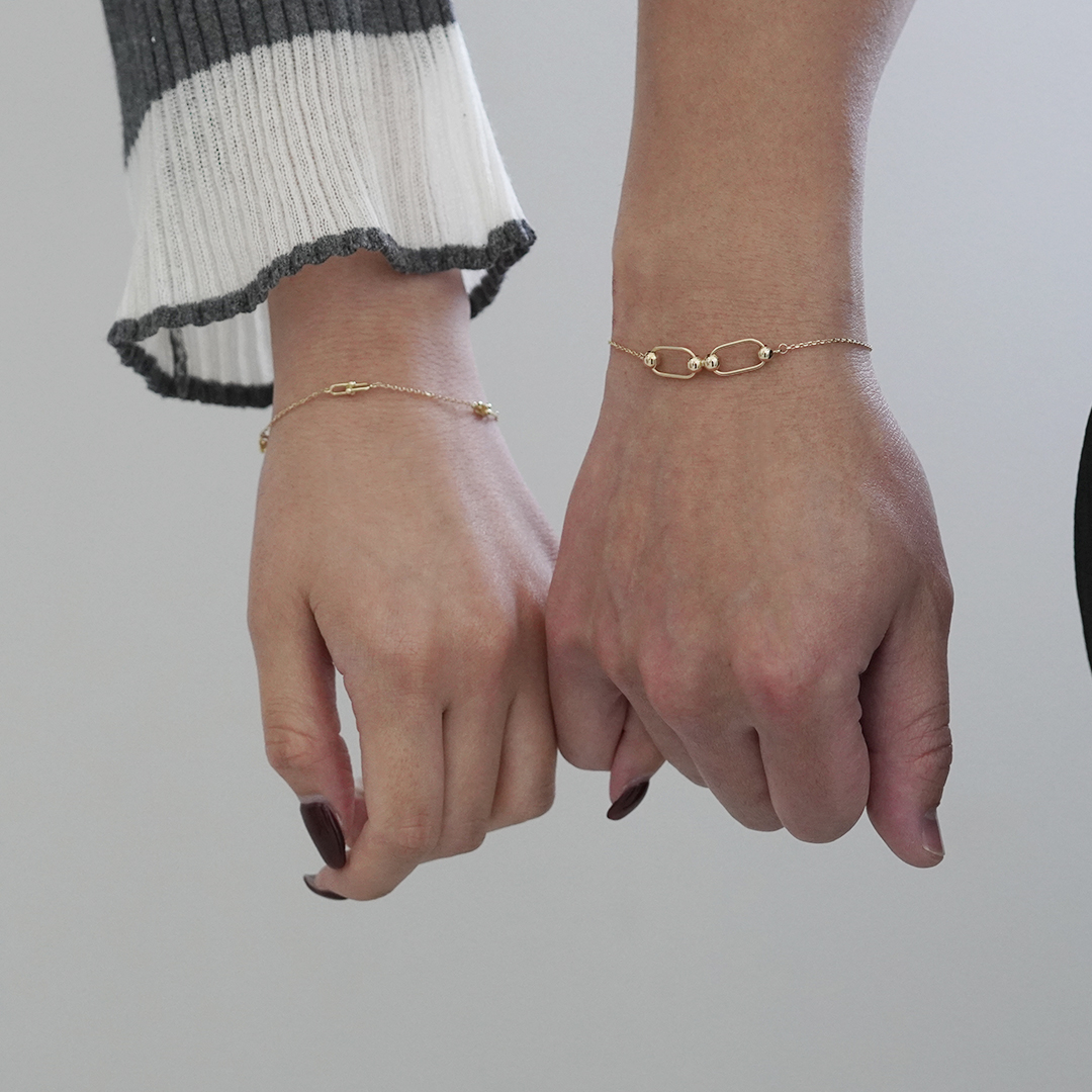 K18 YG ブレスレット  B-24