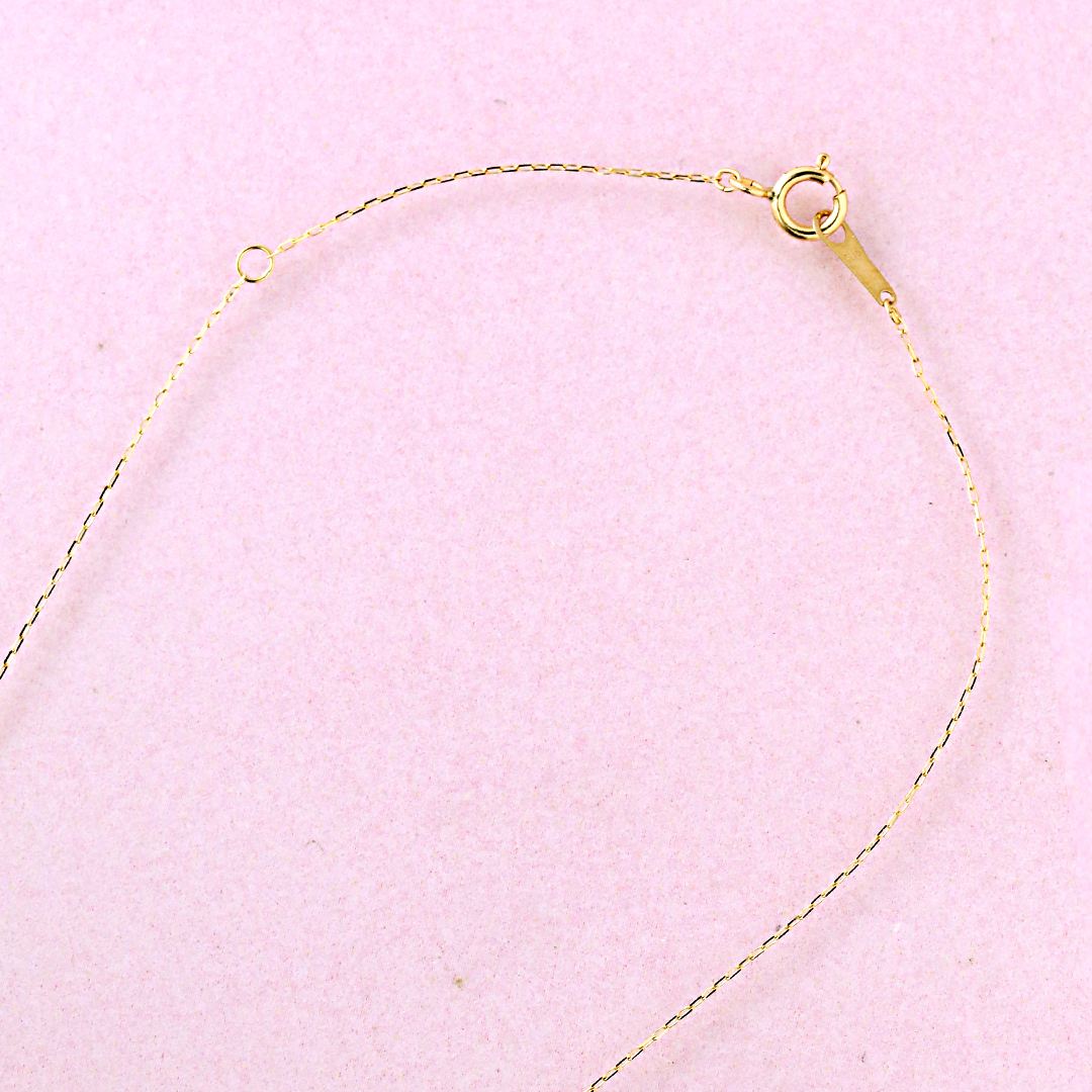 K18 YG ダイヤ ネックレス N-82