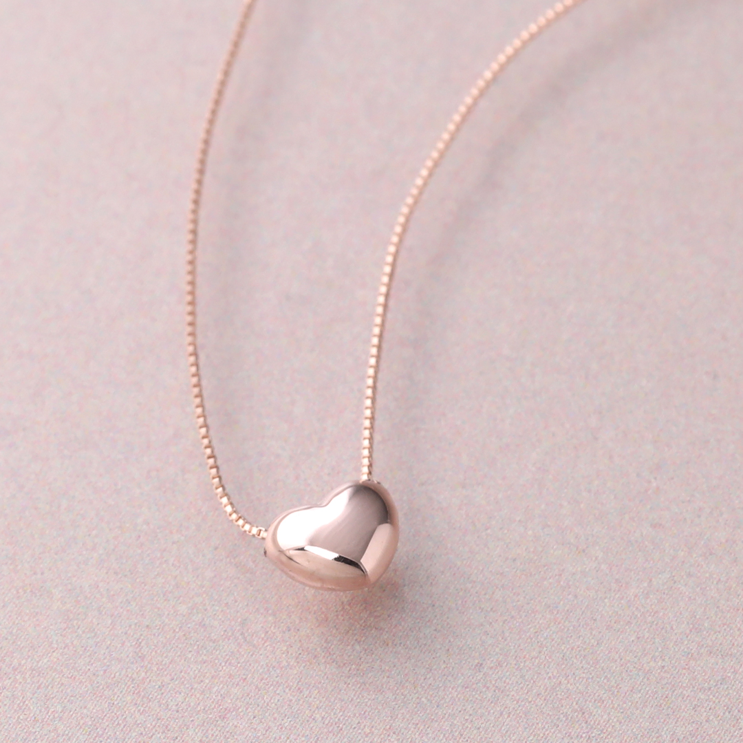 K10 PG ハートモチーフ ネックレス  N-70