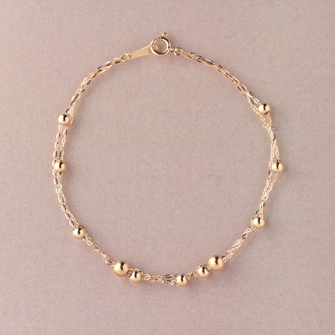 K18 YG ブレスレット  B-79