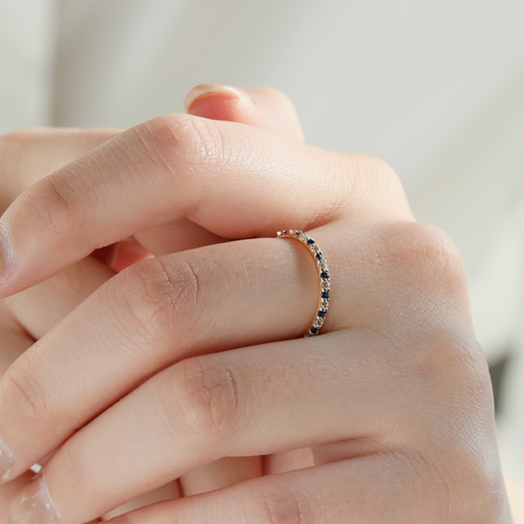 K10 YG サファイア  リング R-46