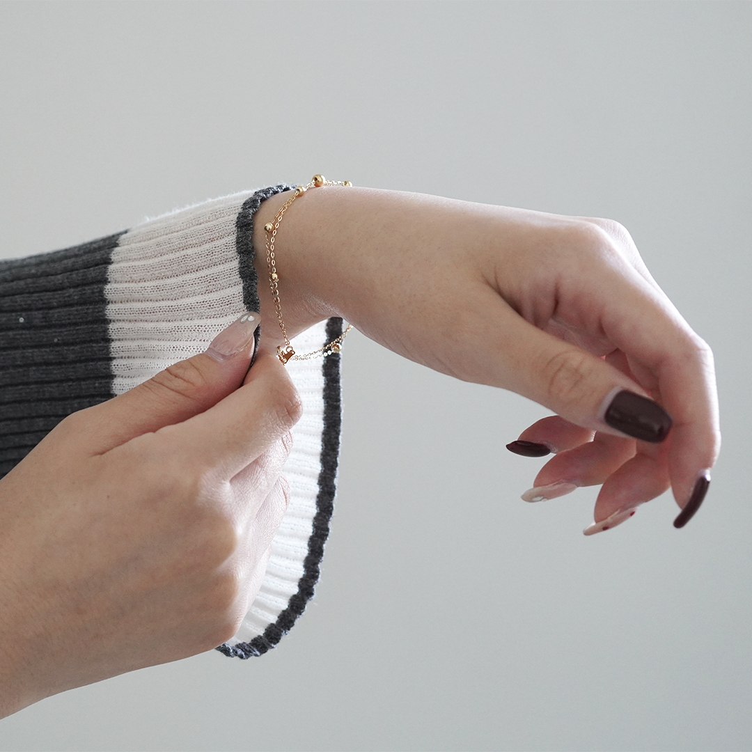 K18 YG ブレスレット  B-79