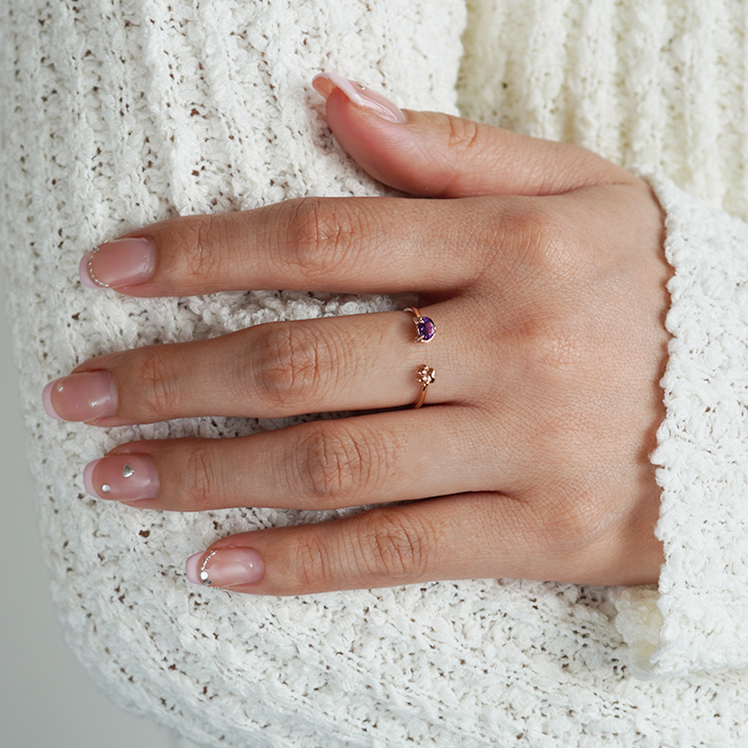 K10 PG アメジスト リング  R-52