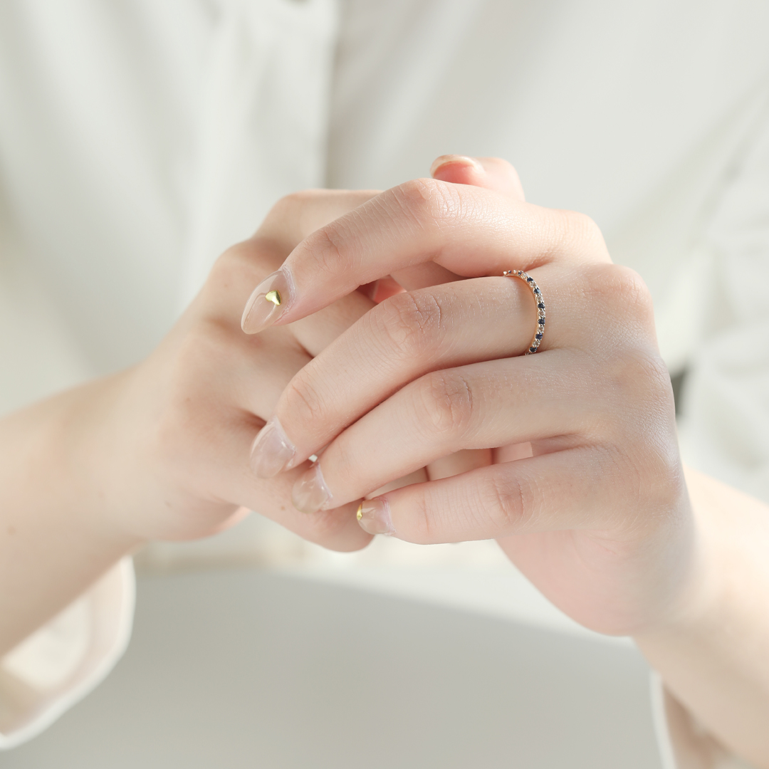 K10 YG サファイア  リング R-46