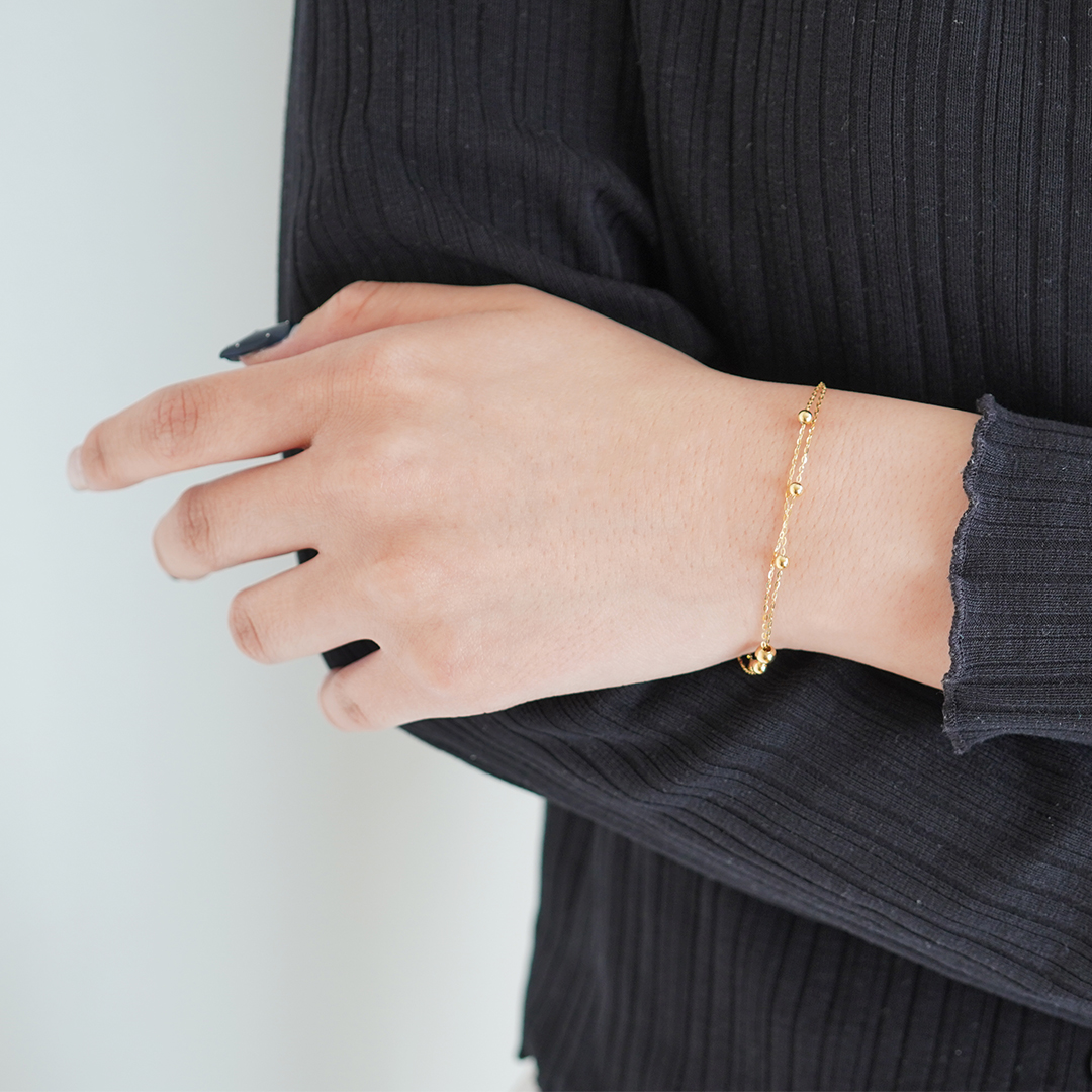 K18 YG ブレスレット  B-79