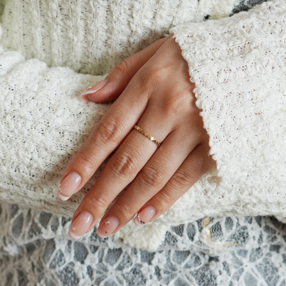 K10YG デザインリング R-74