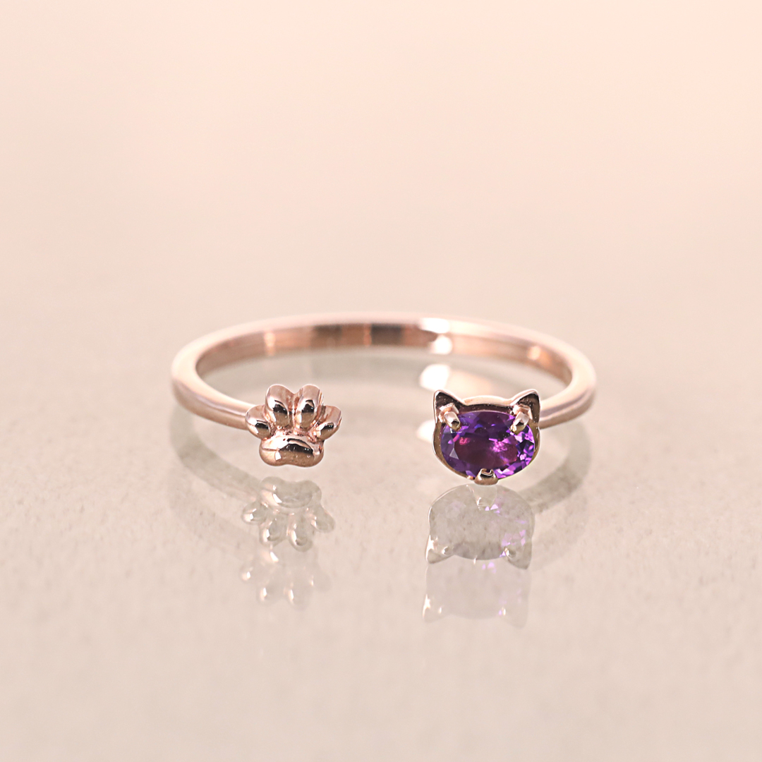 K10 PG アメジスト リング  R-52