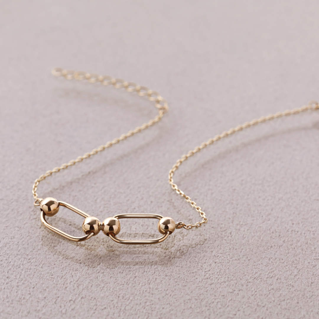 K18 YG ブレスレット  B-24