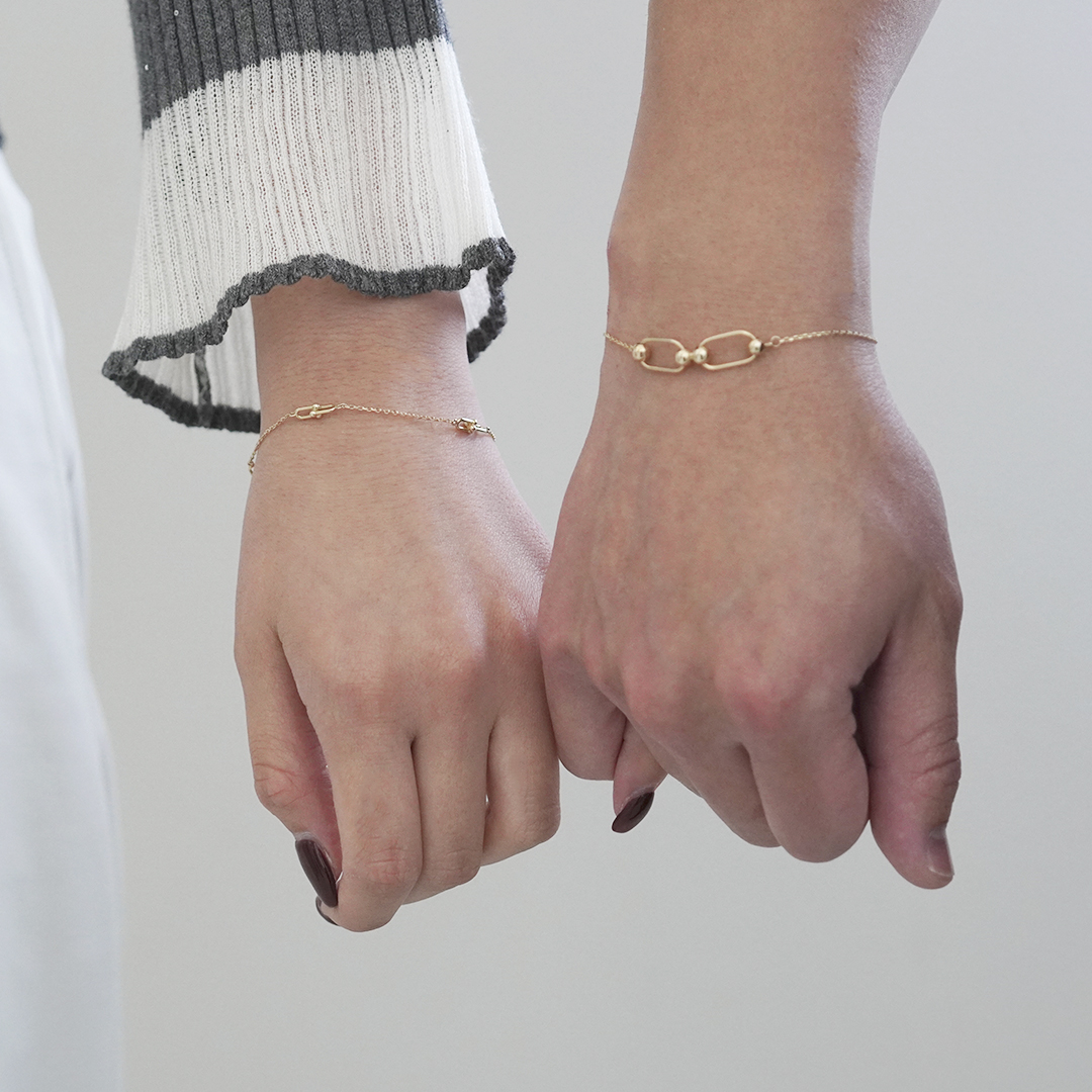 K10 YG ブレスレット  B-68