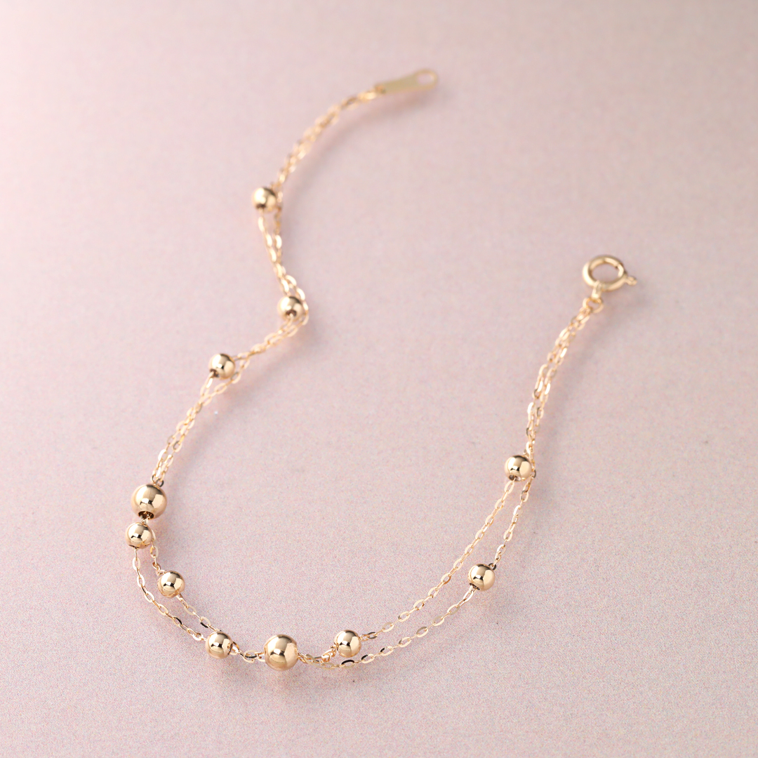 K18 YG ブレスレット  B-79