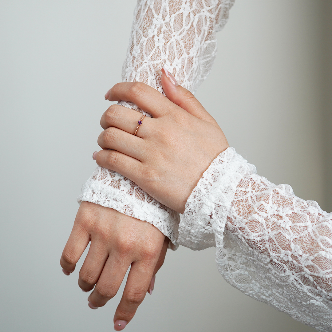 K10 PG アメジスト リング  R-49